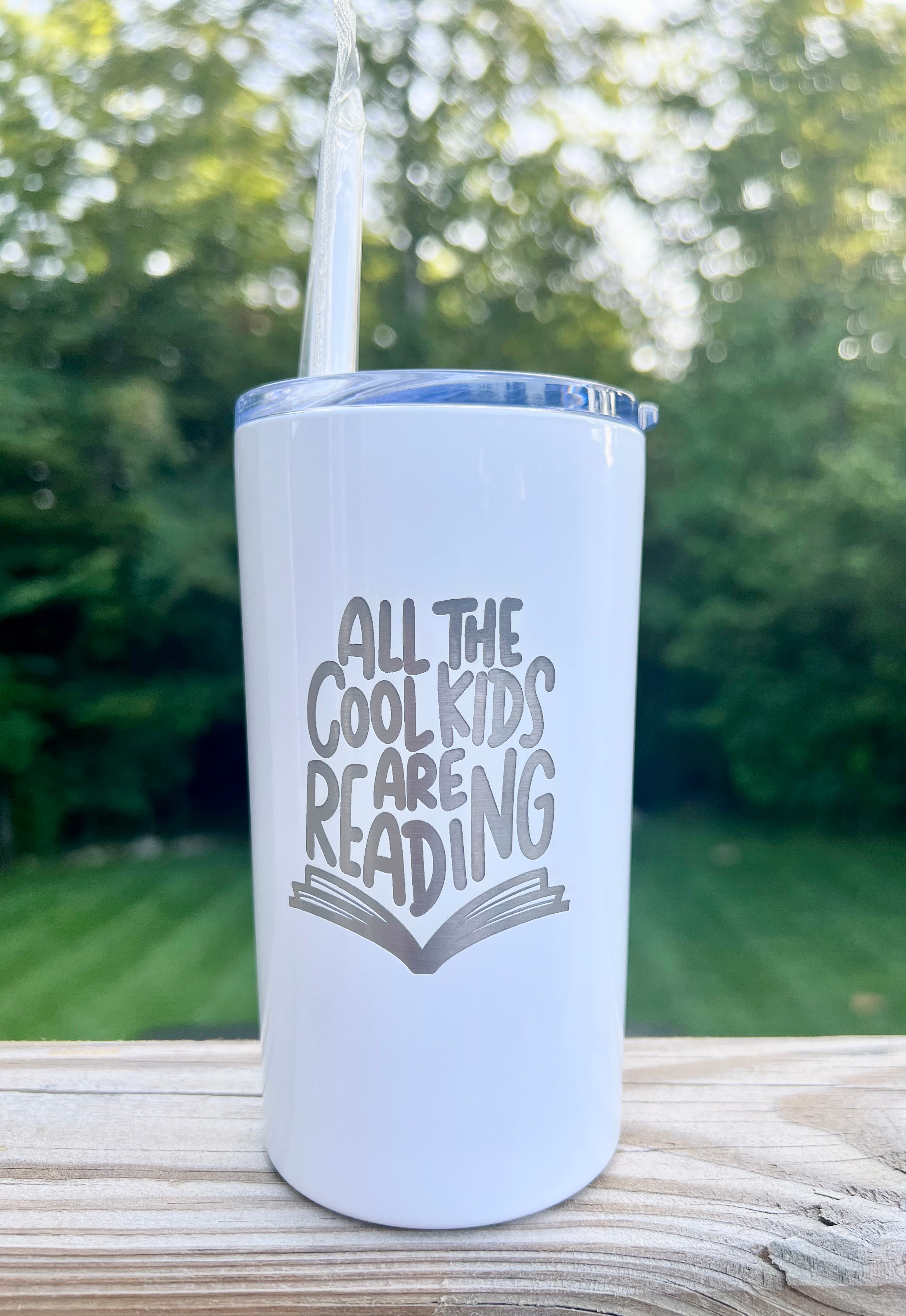 Tumbler - Reading - 12oz  Salty Spouse Glassware - Custom Drinkware and  Engravables