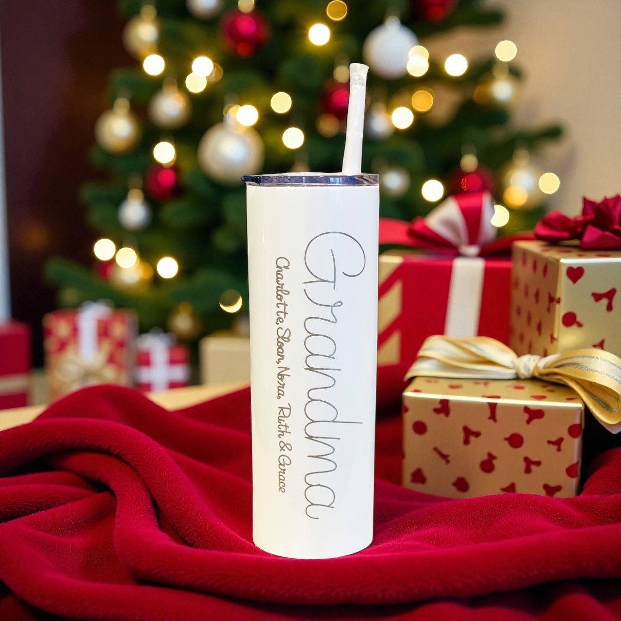 Personalized Grandma/Mama Engraved Tumbler - 20oz