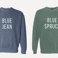 Book Lover - Comfort Colors Embroidered Sweatshirt