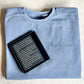 Book Lover - Comfort Colors Embroidered Sweatshirt