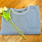 Mama - Comfort Colors Embroidered Sweatshirt