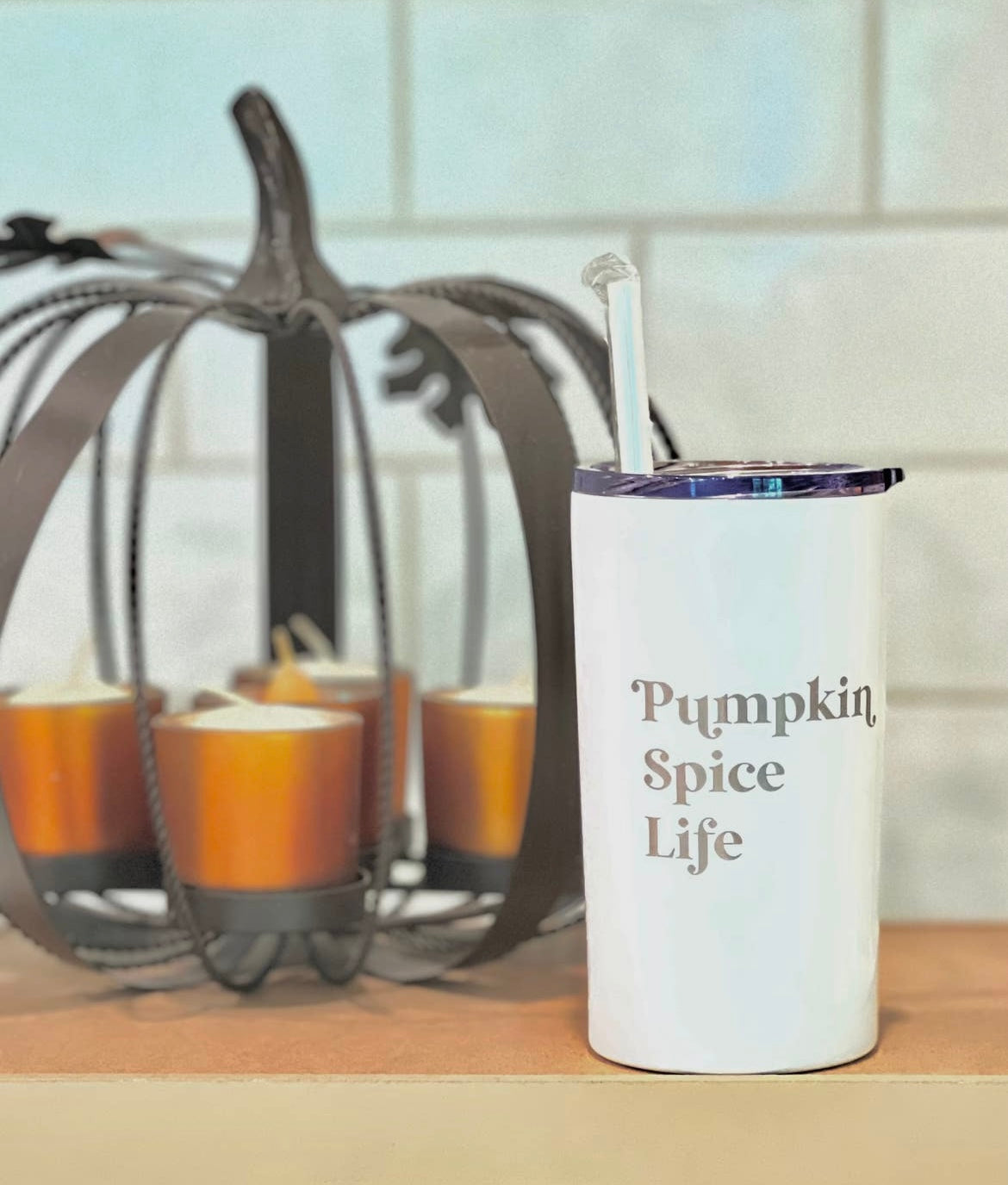 Pumpkin Spice Life Tumbler - Fall - Pumpkin Spice