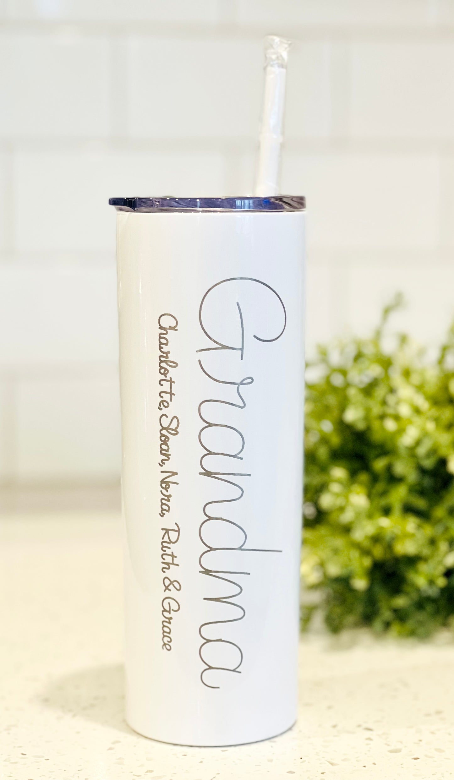 Personalized Grandma/Mama Engraved Tumbler - 20oz