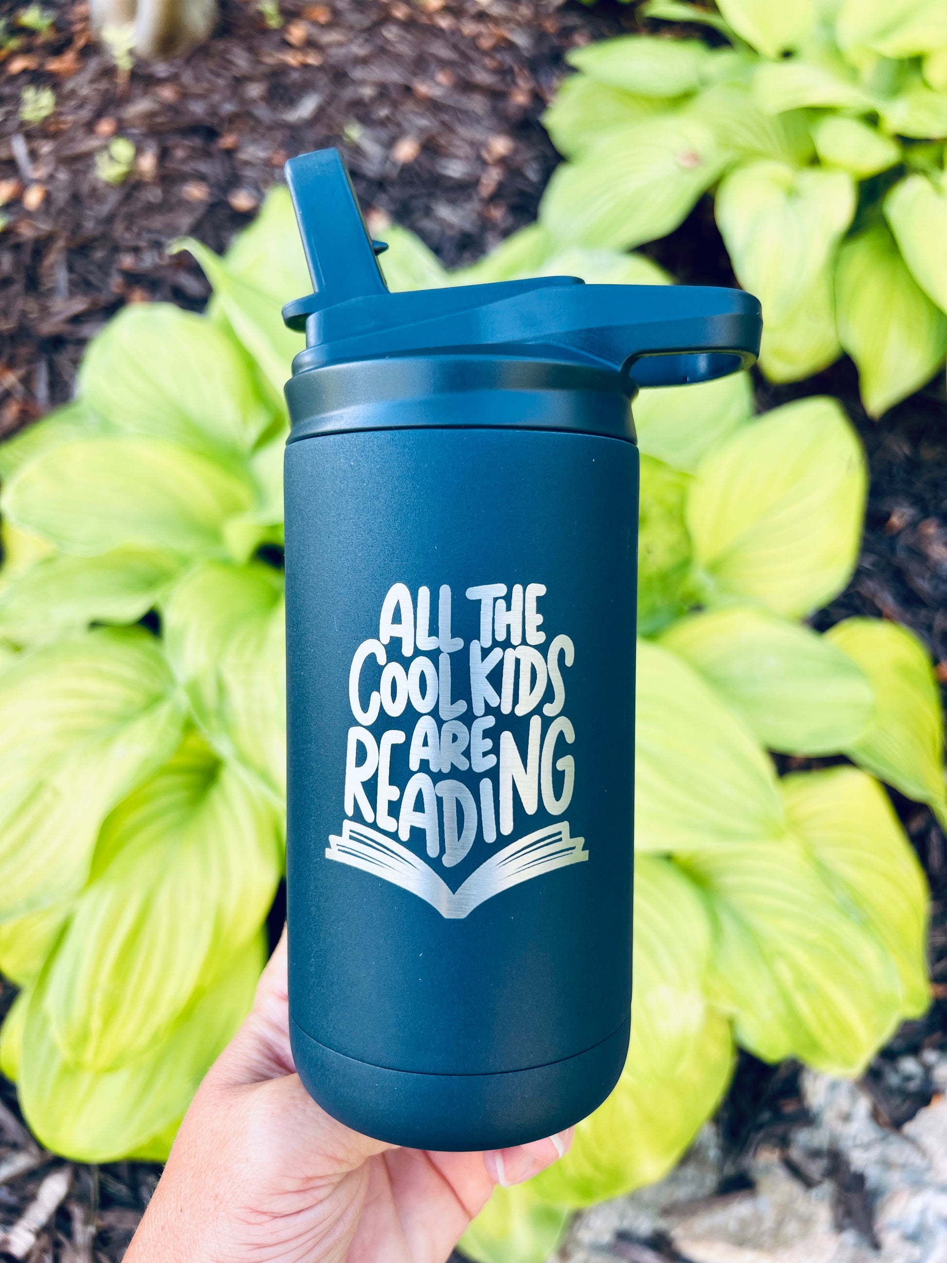“All the Cool Kids” Reading Tumbler- 12oz