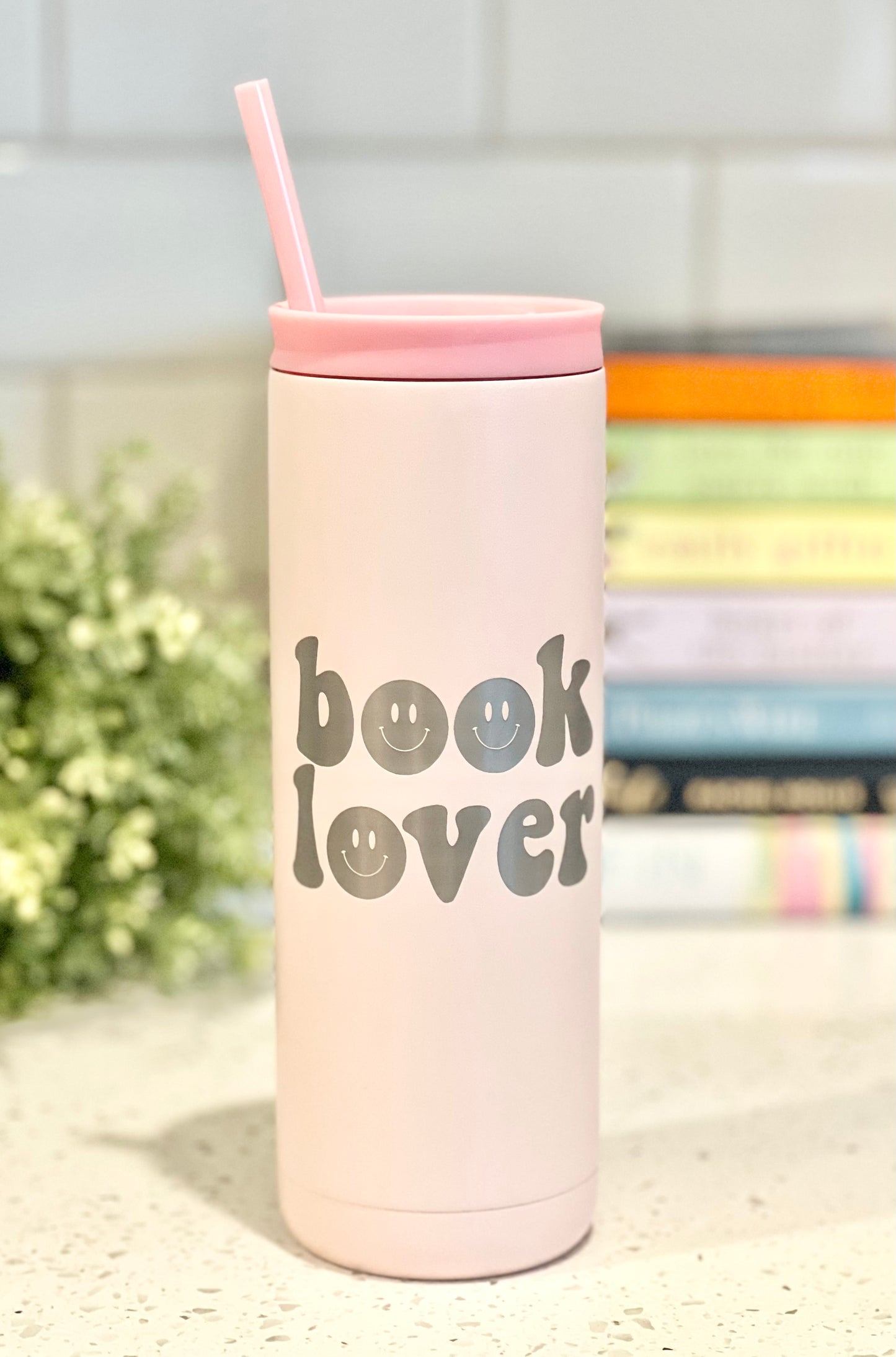 “Book Lover” - Engraved Tumbler - 20oz