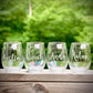 Personalized Etched Wine Glass- Name/Word/Initial