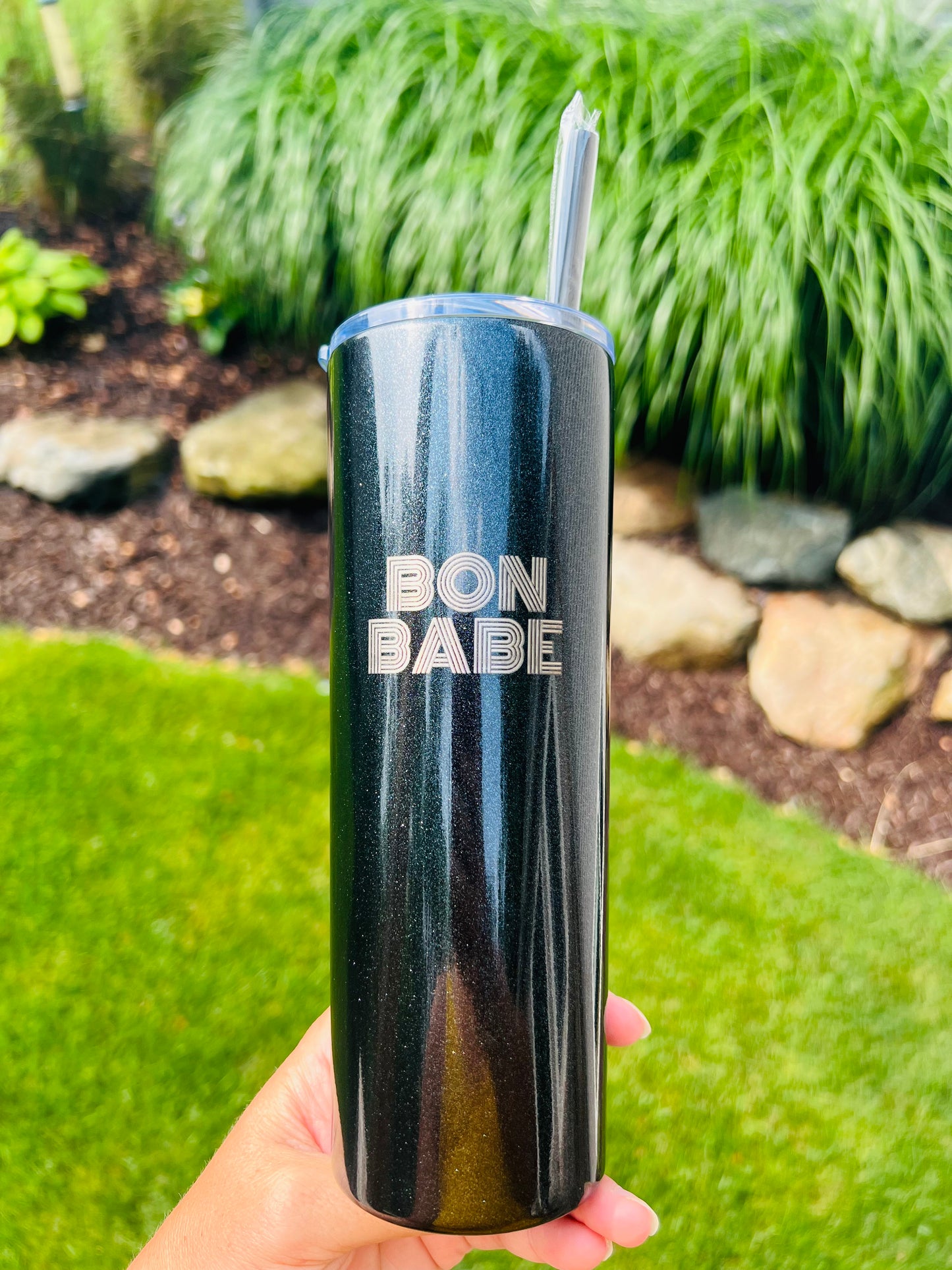 Arbonne Inspired Retro Bon Babe Tumbler- 20oz