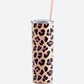 Arbonne Inspired Pink Leopard/Cheetah - Engraved Tumbler - 20oz