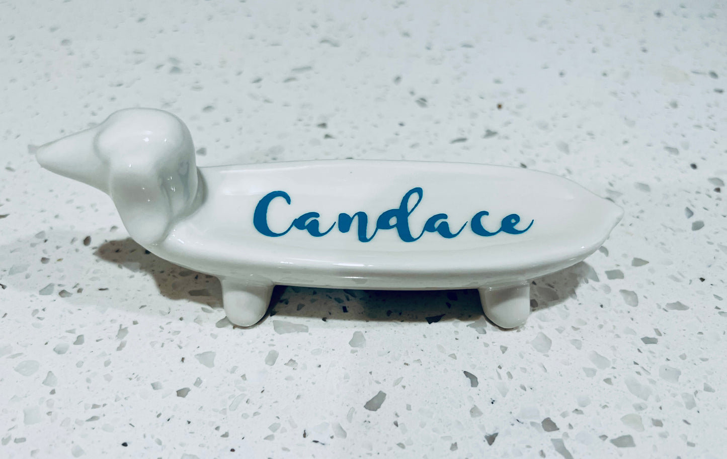 Dachshund Ring Dish - Wedding Ring Dish