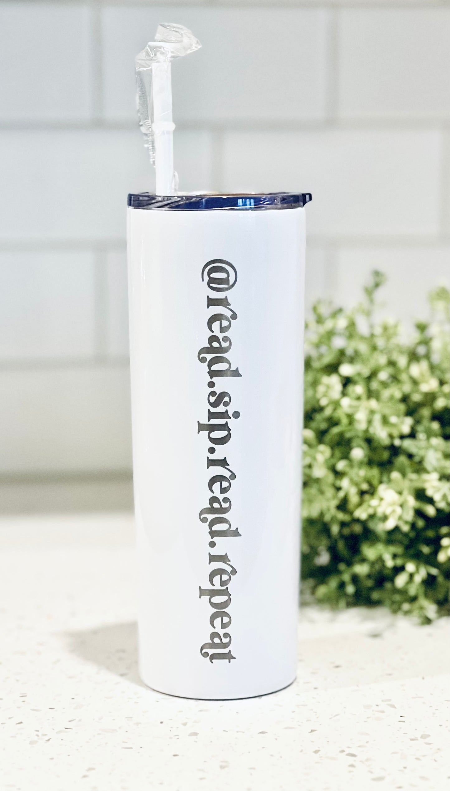 Personalized Name/Phrase/Instagram Handle - Engraved Tumbler - 20oz