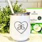 Candy Heart Wine Tumbler - Arbonne - 12oz