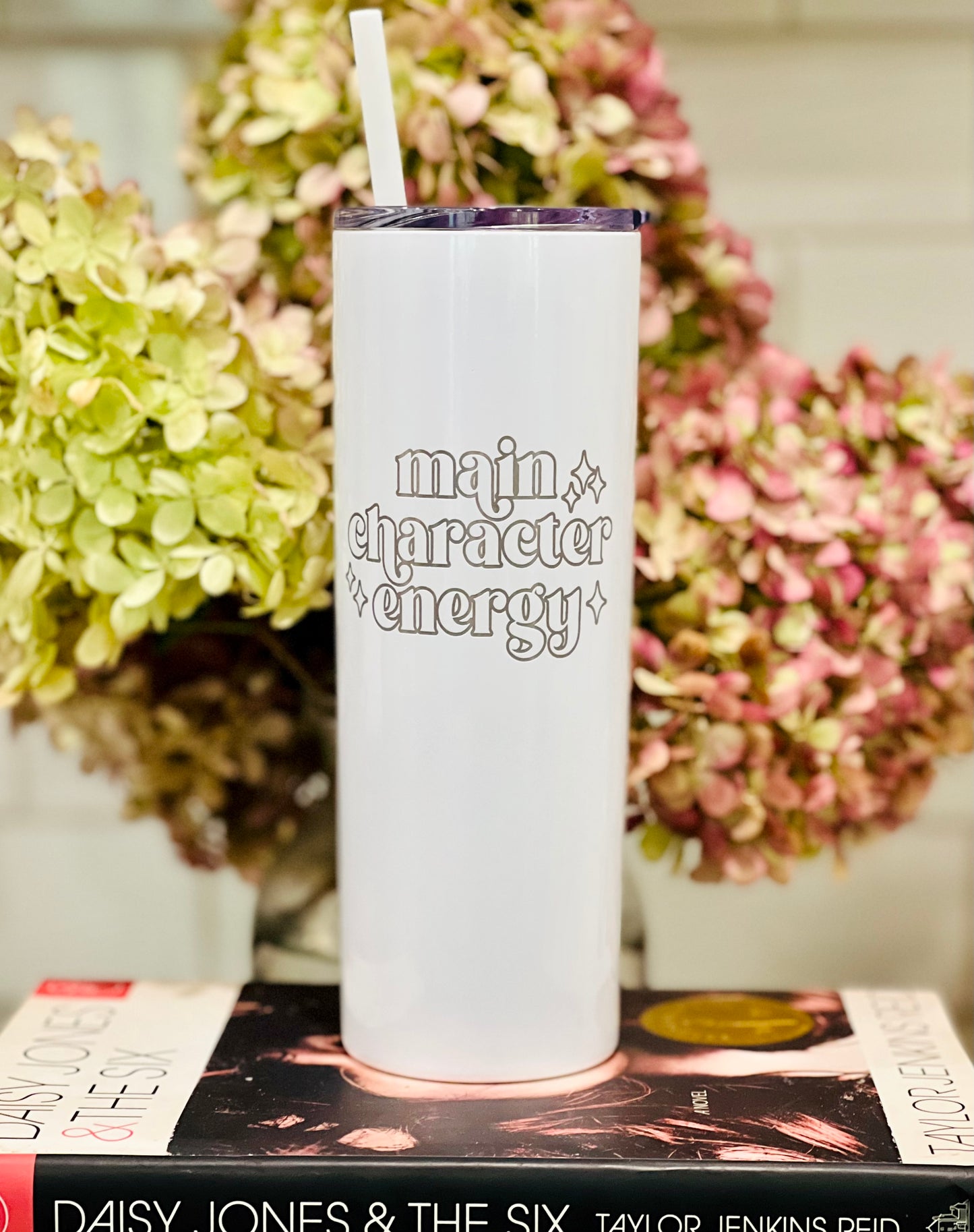 “Main Character Energy” - Engraved Tumbler - 20oz