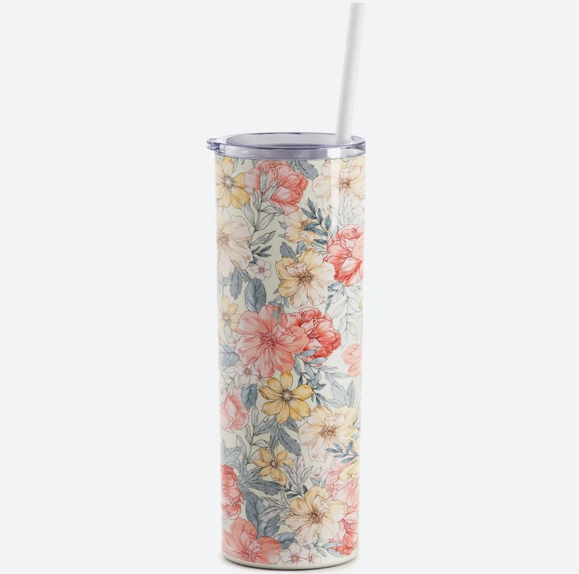 Arbonne Inspired Enchanted Garden Floral Engraved Tumbler- 20oz