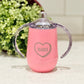 Babe Candy Heart - Valentine Sippy Cup