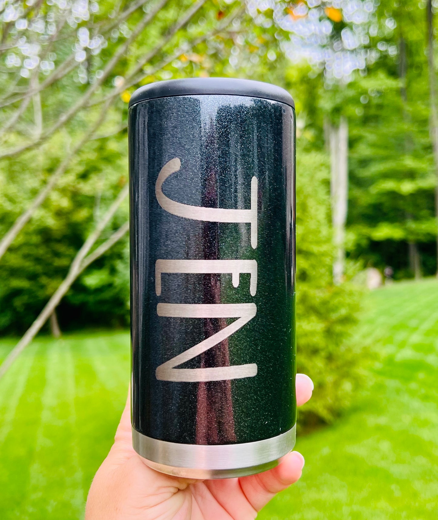 Personalized Engraved Slim Can Coolers - Seltzer Cans