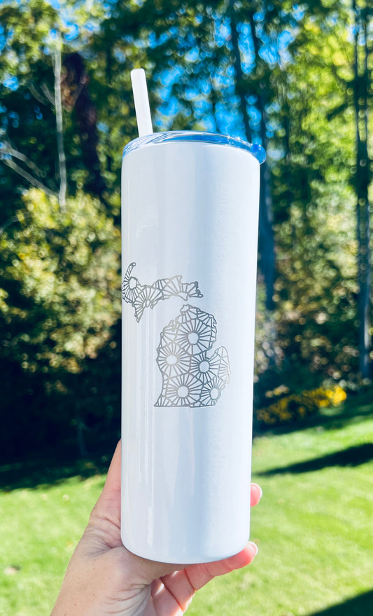 Petoskey Stone Michigan Tumbler - 20oz