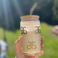 Arbonne Inspired Beer Can Glass - Scattered Logo - 16oz