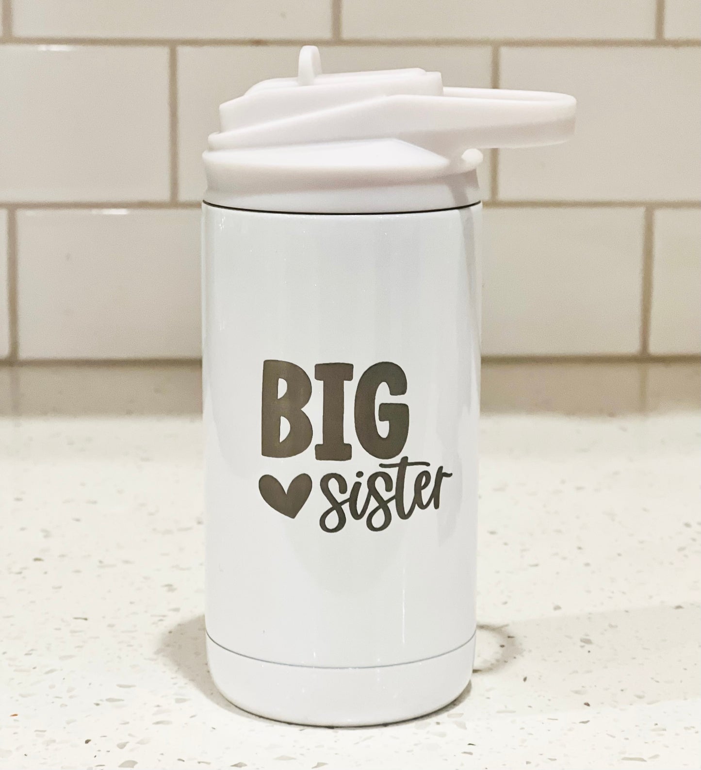 Big Sister Kid’s Tumbler - 12oz - Perfect School Water Bottle