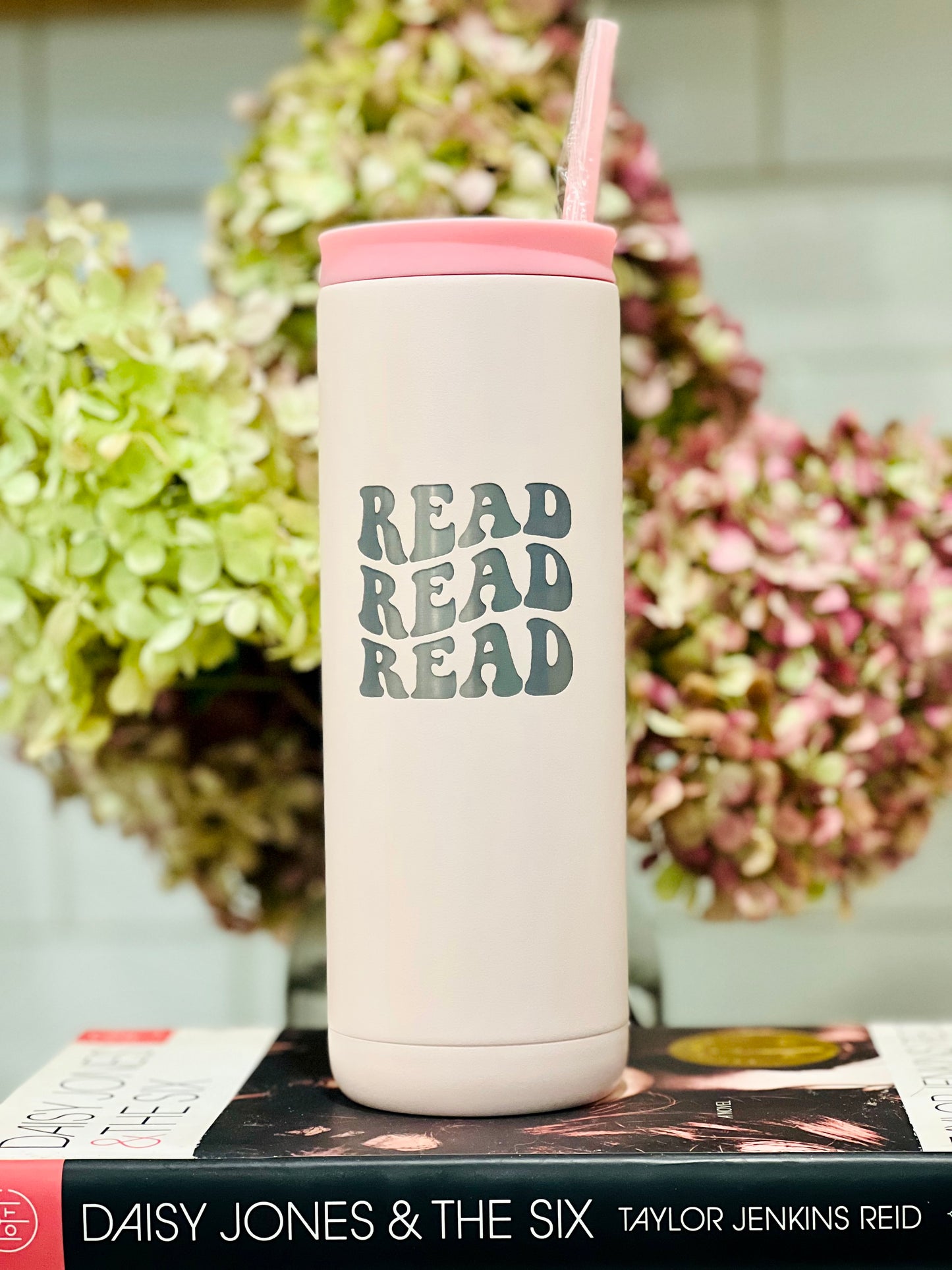 “Read, Read, Read” - Book Lover - Engraved Tumbler - 20oz