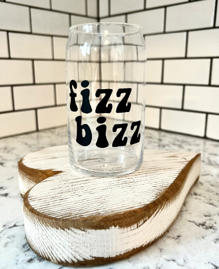 Arbonne Inspired Fizz Biz Beer Can Glass - 16oz