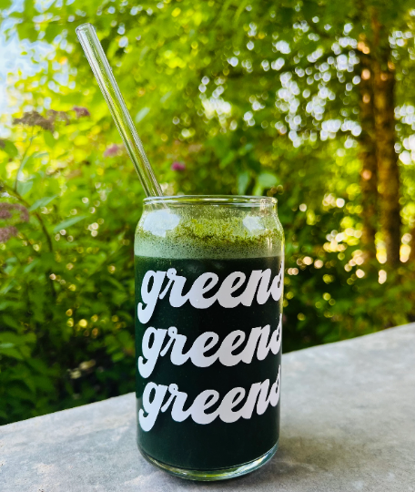 Arbonne Inspired Greens Beer Can Glass - 16oz