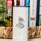 Daisy Book Stack - Book Inspired - Engraved Tumbler - 16oz