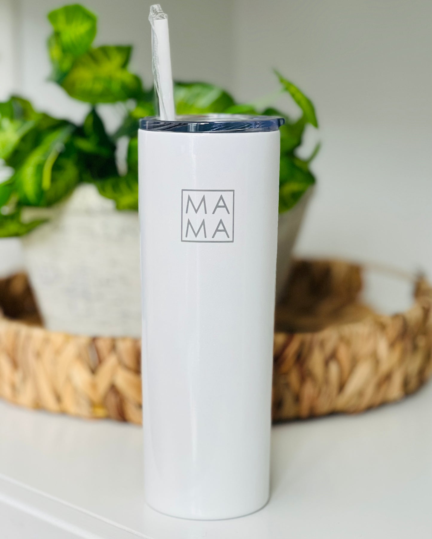 Mama Inspired Square Design Tumbler - 20oz